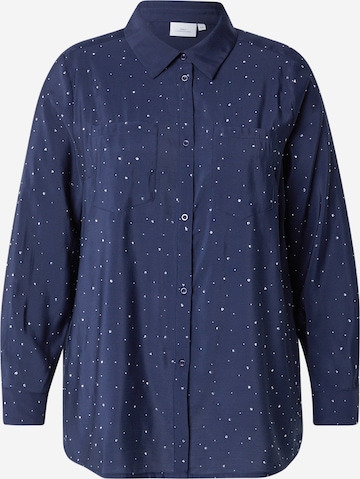 mėlyna ONLY Carmakoma Palaidinė: priekis