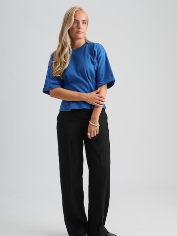 T-shirt 'Juniana' minus en bleu
