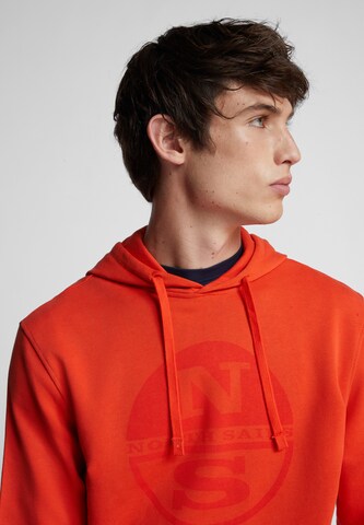 Sweat de sport North Sails en orange