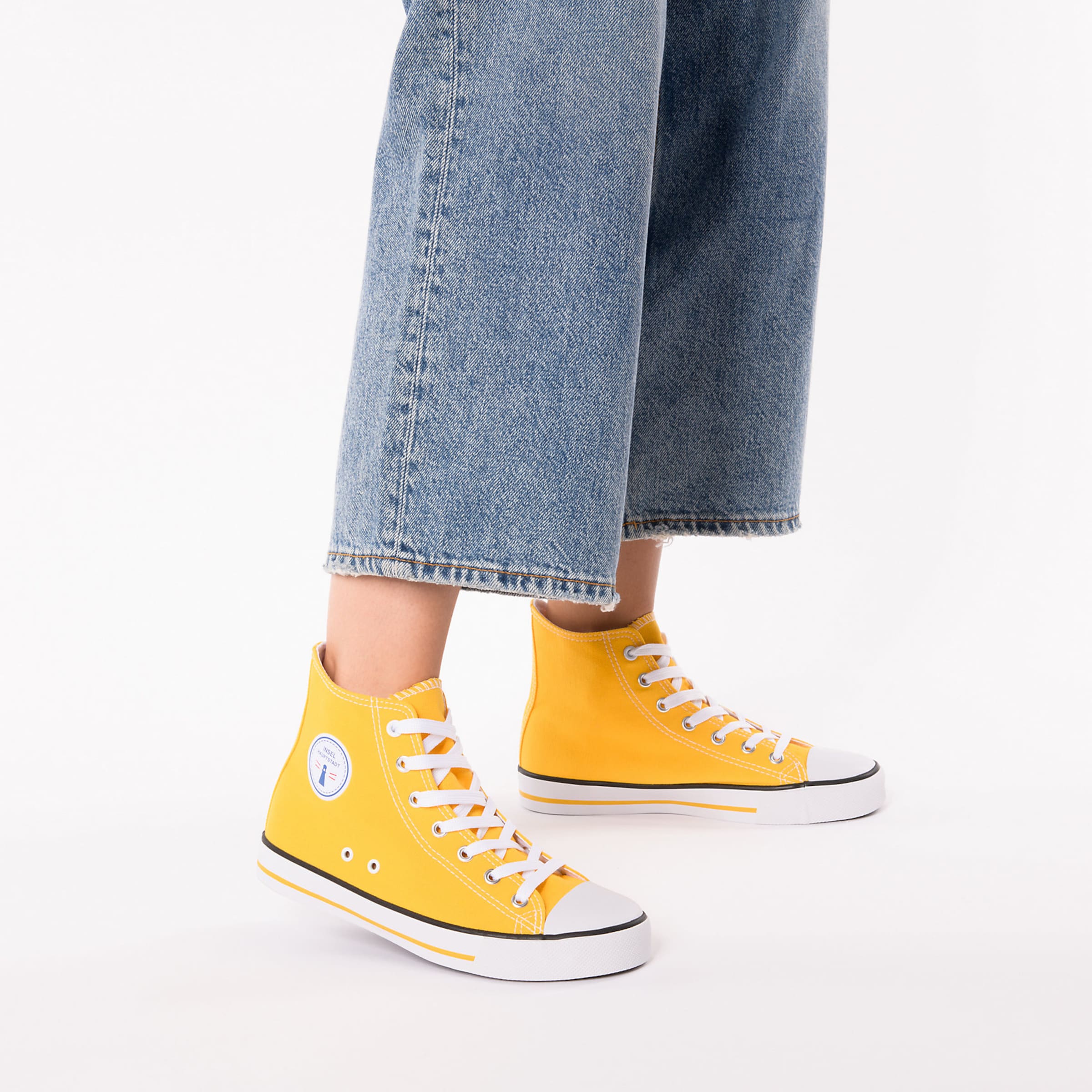 Frauen Sneaker Inselhauptstadt Sneaker in Gelb - OO86986 Frauen Sneaker Inselhauptstadt Sneaker in Gelb - OO86986