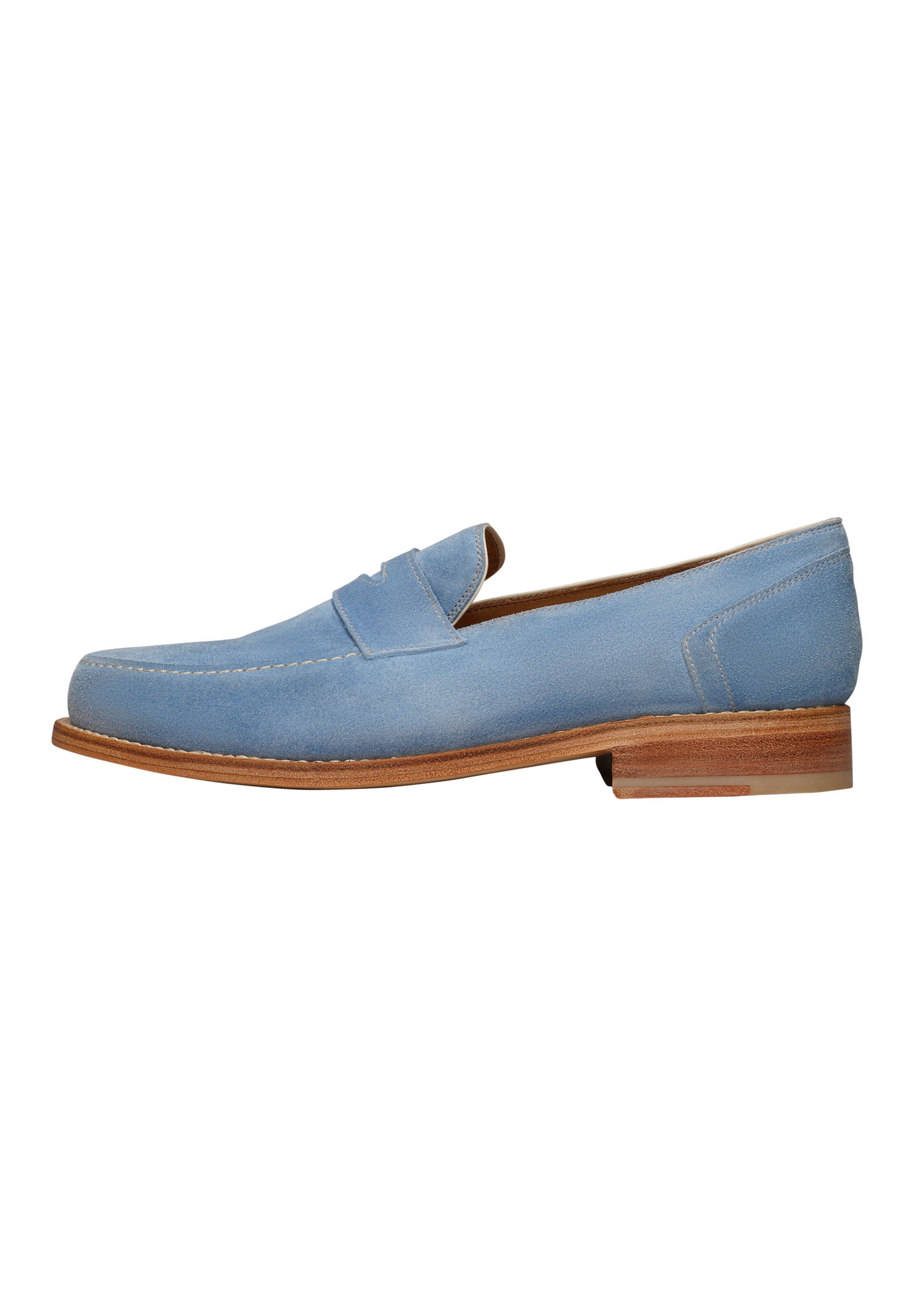 Henry Stevens Loafer Rahmengenäht 'Amelia PL' in Blau