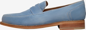 Henry Stevens Loafer Rahmengenäht 'Amelia PL' in Blau