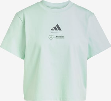T-shirt fonctionnel 'Mercedes - AMG Petronas Formula One Team' ADIDAS PERFORMANCE en vert : devant