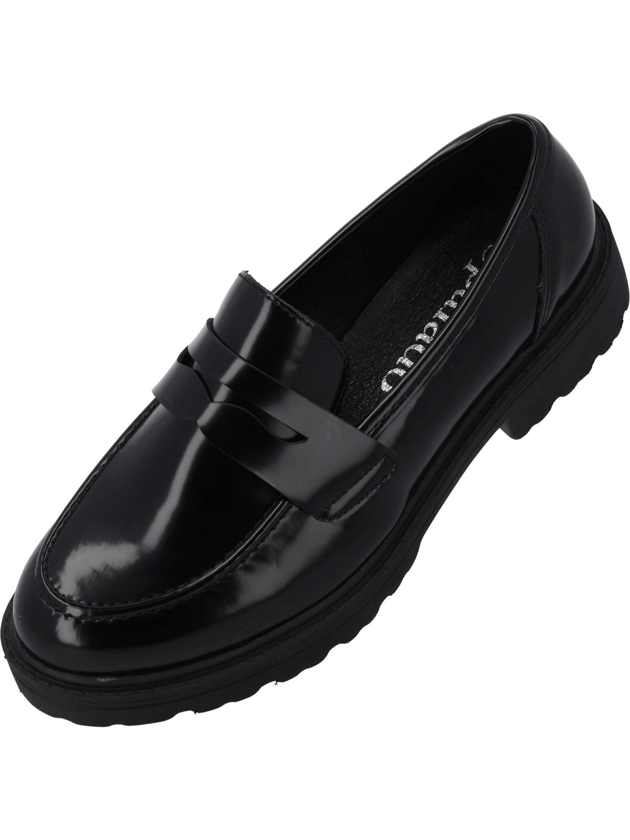 Palado Mocassins 'Palado Wythin' in Zwart: voorkant