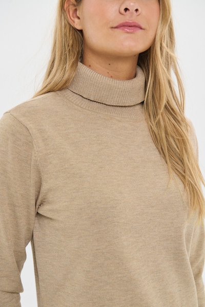 SAINT TROPEZ Robes en maille 'SZMila' en beige, Vue avec produit