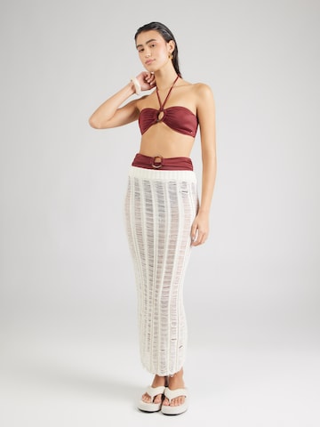 Tommy Hilfiger Underwear Bandeau Bikinitop in Rot