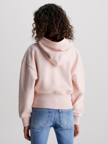 Sweat-shirt Calvin Klein Jeans en rose