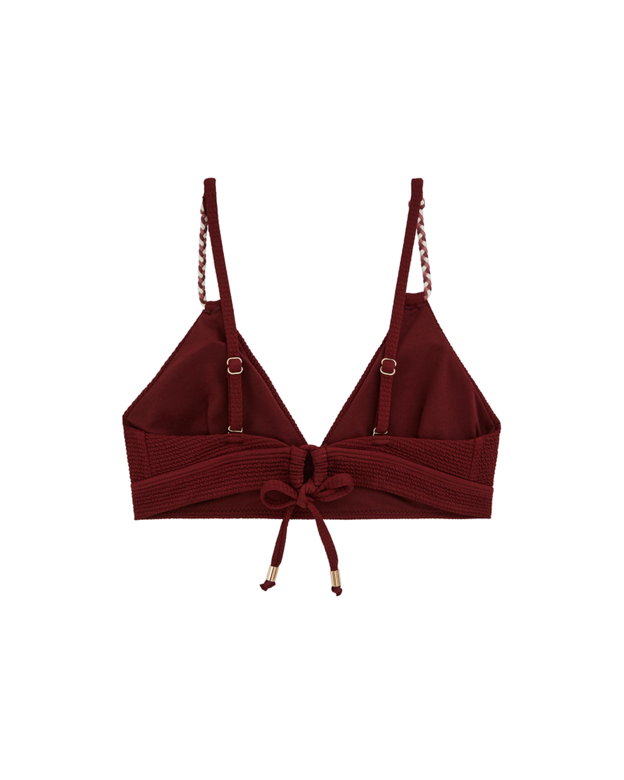 WE Fashion Trikotni nedrčki Bikini zgornji del | rdeča barva