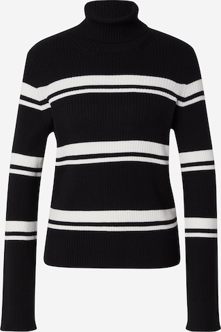 juoda PIECES Megztinis 'PCANOMI': priekis