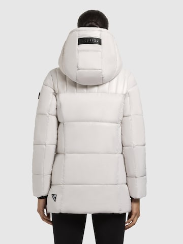 Manteau d’hiver ' Grana-YM ' khujo en blanc