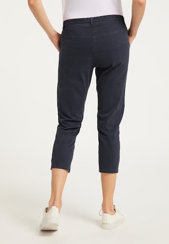 Coupe slim Pantalon chino DreiMaster Vintage en bleu