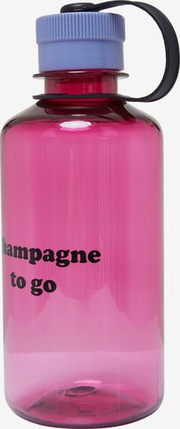 Urban Classics Trinkflasche 'Champagne To Go' in Lila