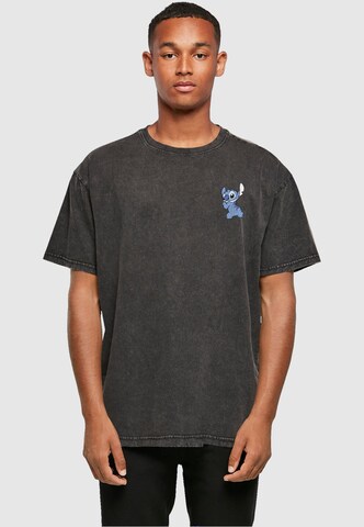 T-Shirt 'Lilo and Stitch' ABSOLUTE CULT en gris : devant