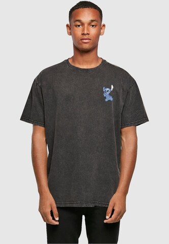 ABSOLUTE CULT Shirt 'Lilo and Stitch' in Grey: front