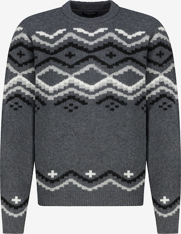 Eight2Nine Trui in Grijs: voorkant