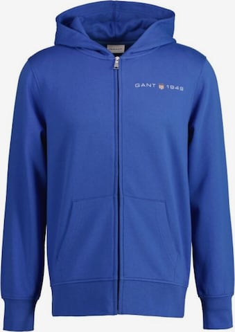 GANT Sweatjacke in Blau: predná strana