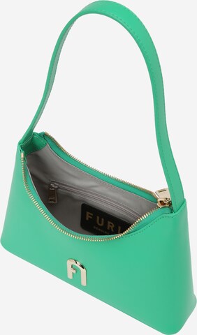 FURLA - Mala de ombro 'DIAMANTE' em verde