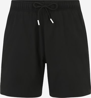 BOSS Плавательные шорты 'Iconic' в Черный: спереди