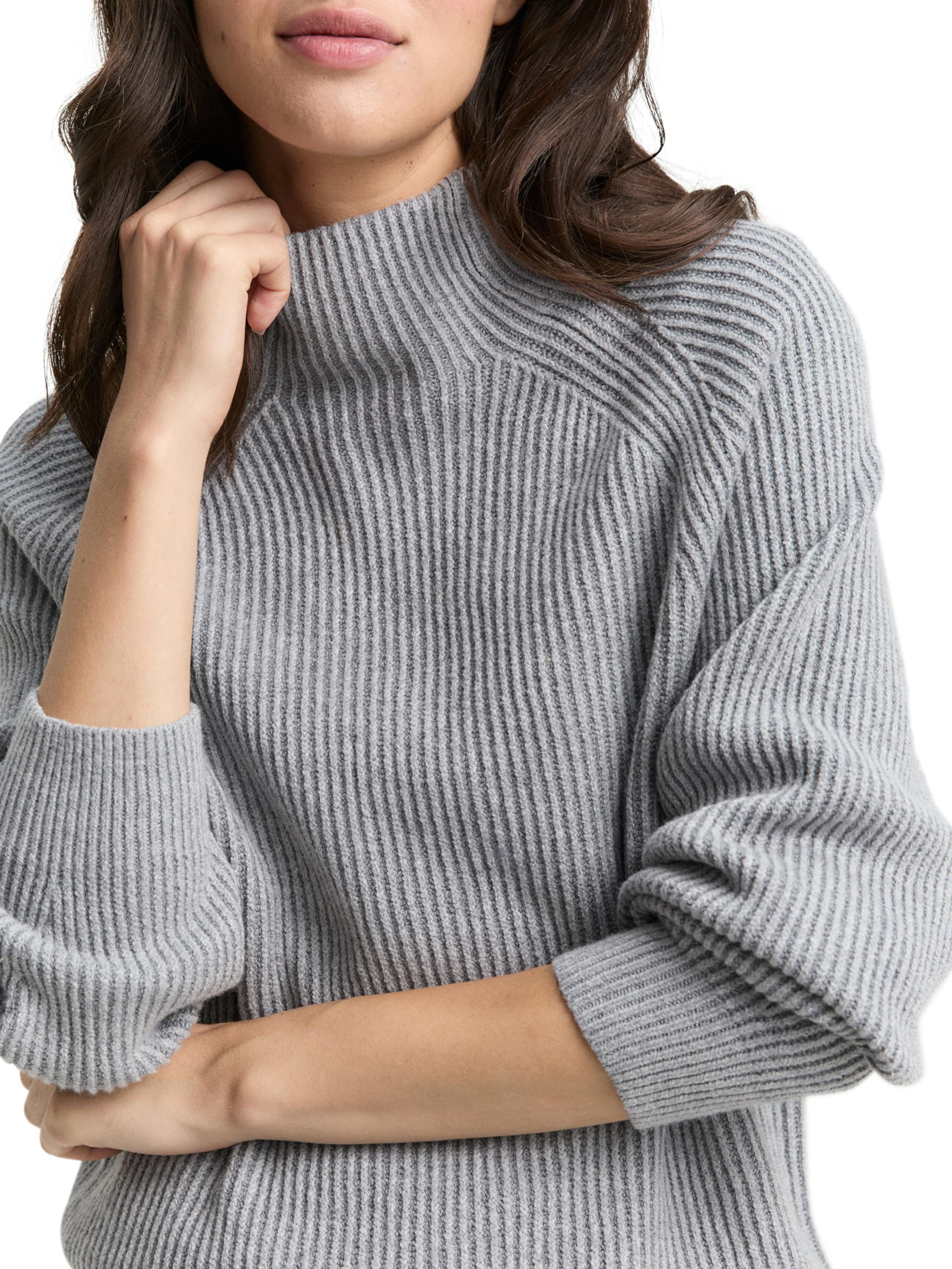 TOM TAILOR Trui in Grijs