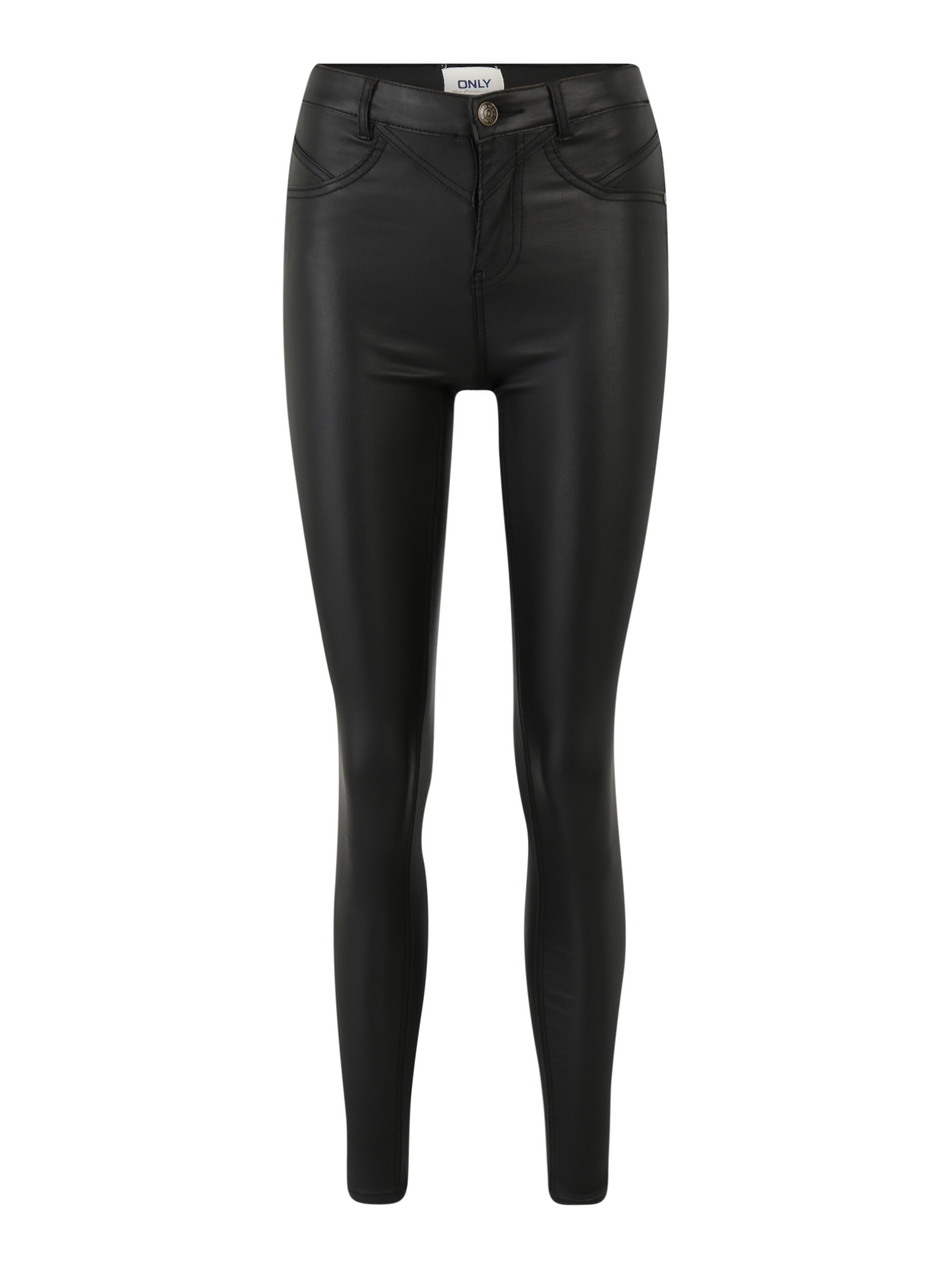 ONLY Skinny Παντελόνι 'ROYAL-NYA' σε μαύρο: μπροστά