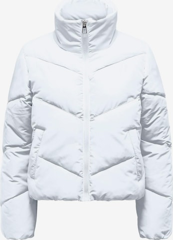 Veste mi-saison 'ONLMAGGI' ONLY en blanc : devant