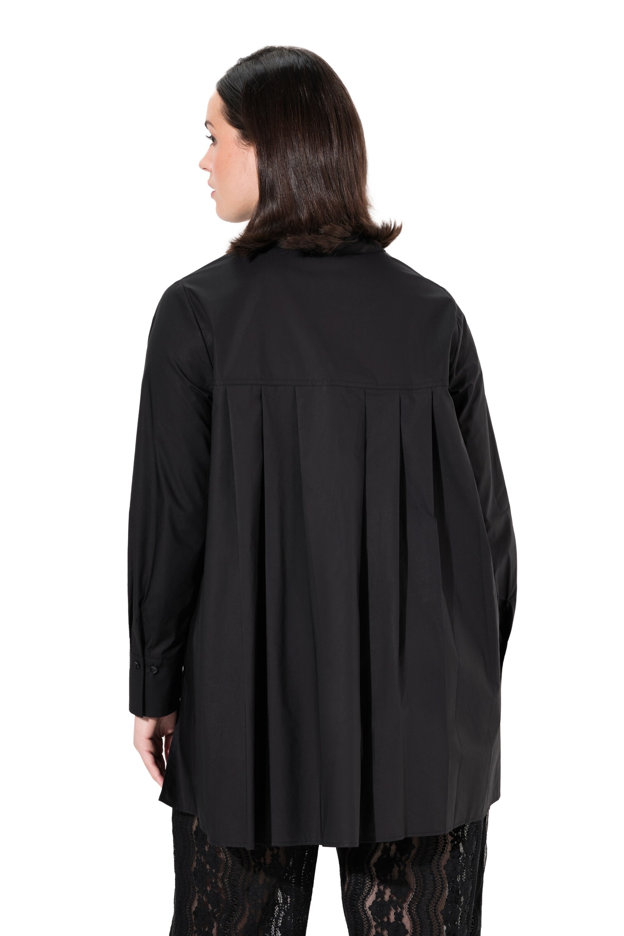 Ulla Popken Bluse in Schwarz