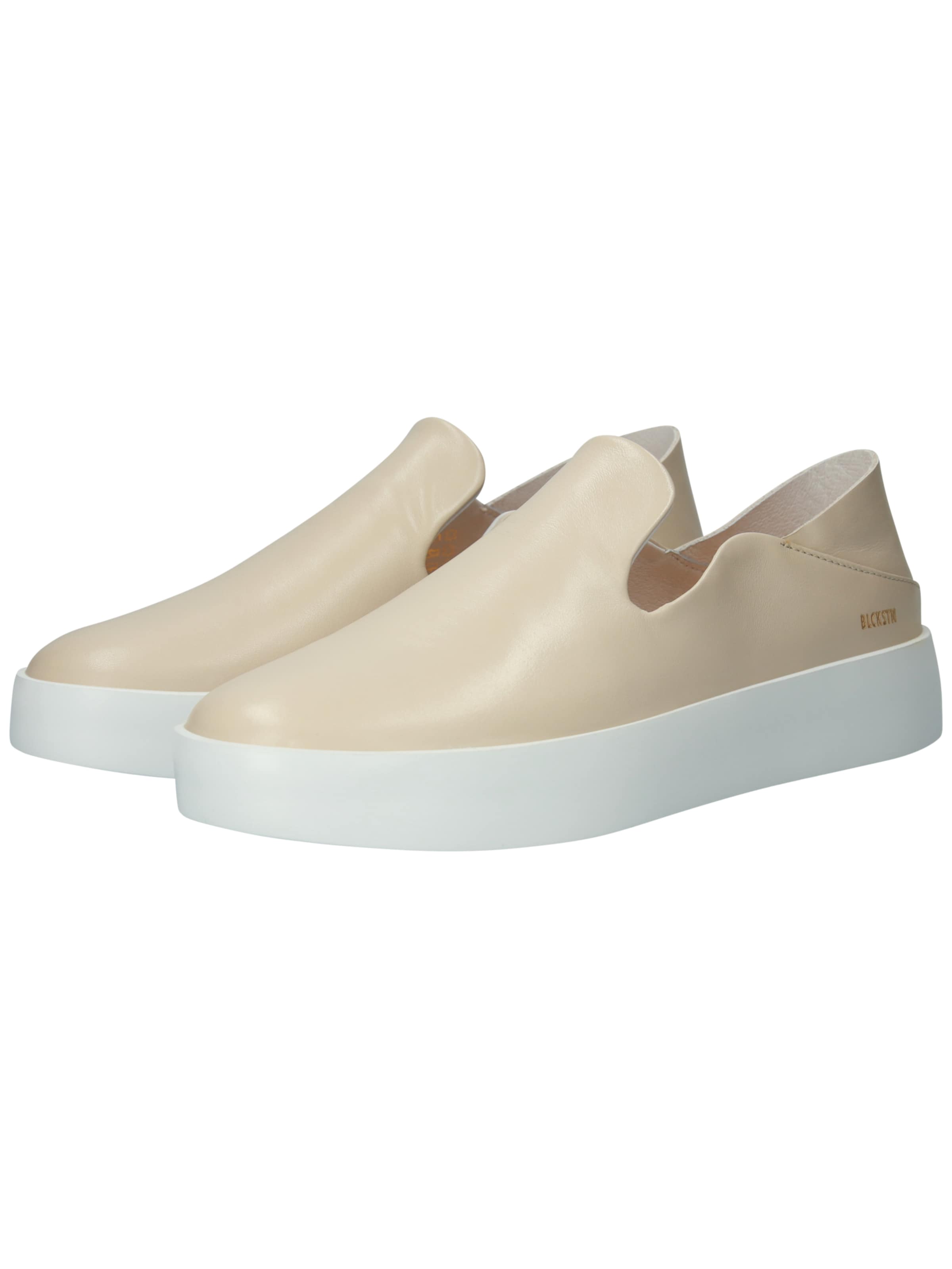 BLACKSTONE - Sapato Slip-on 'FLORA ' em bege