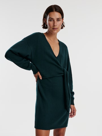 EDITED Sukienka 'Loran' w kolorze zielony: przód