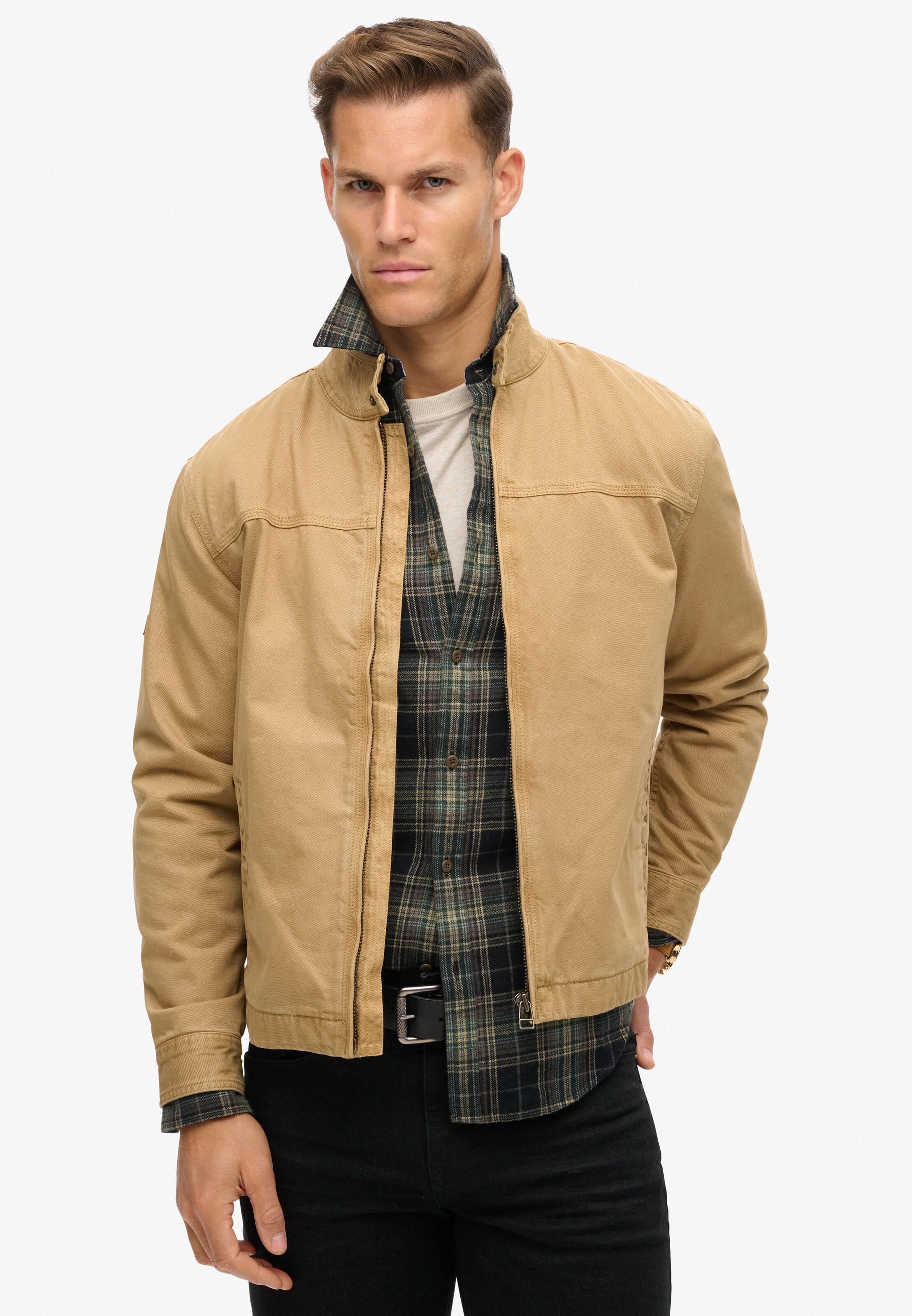 Superdry Jacke in Beige: Vorderseite