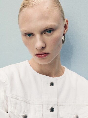 MANGO Between-season jacket 'JULIE' in White