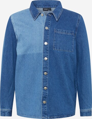 LMTD Regular fit Button Up Shirt in Blue: front