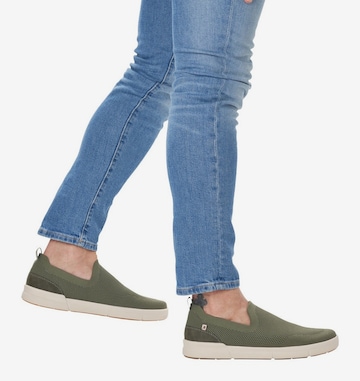 Rieker EVOLUTION Classic Flats in Green: front