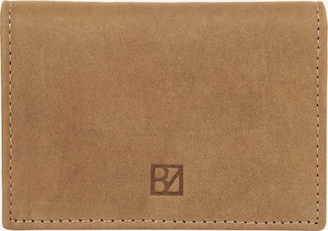 BODENSCHATZ Portemonnaie 'BICOLOUR' in Braun: Vorderseite