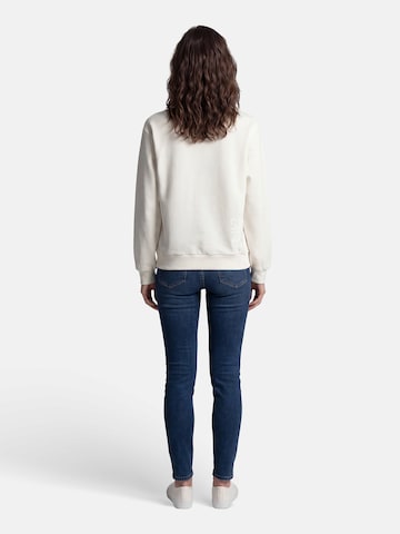 salzhaut Sweatshirt 'Ageweren' in Wit