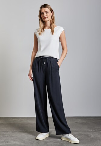 STREET ONE Loose fit Pants in Blue