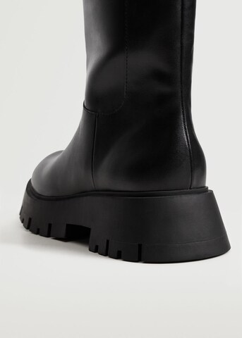 MANGO Boots 'Zayn' in Black