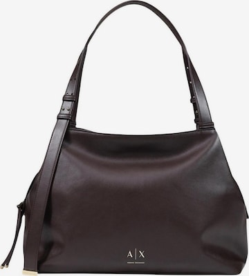 ARMANI EXCHANGE - Bolso de mano 'XW002603 AF19902' en marrón: frente
