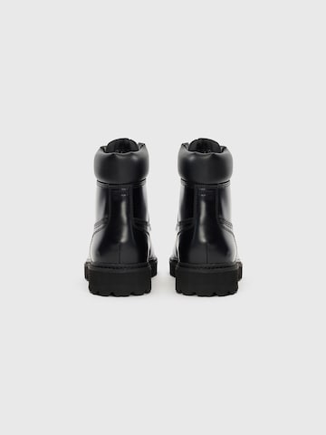 HUGO Lace-up boots 'Draven' in Black