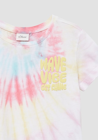 T-Shirt s.Oliver en blanc