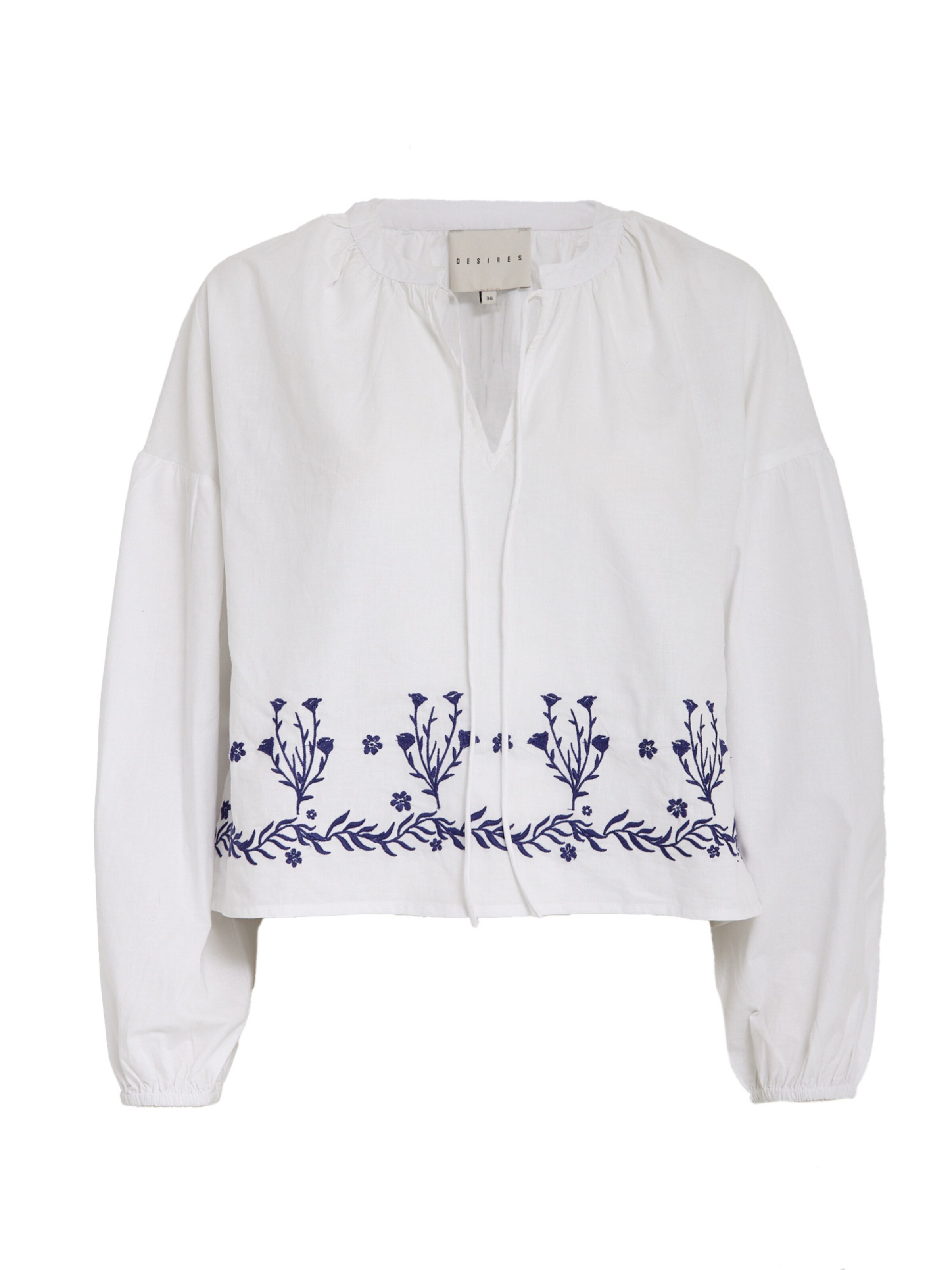 DESIRES Bluzka 'Caroline' w kolorze biały: przód