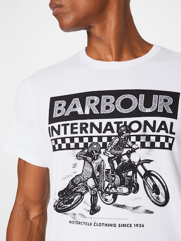 Barbour International Shirt in Wit