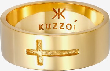 KUZZOI Ring 'Kreuz' in Gold