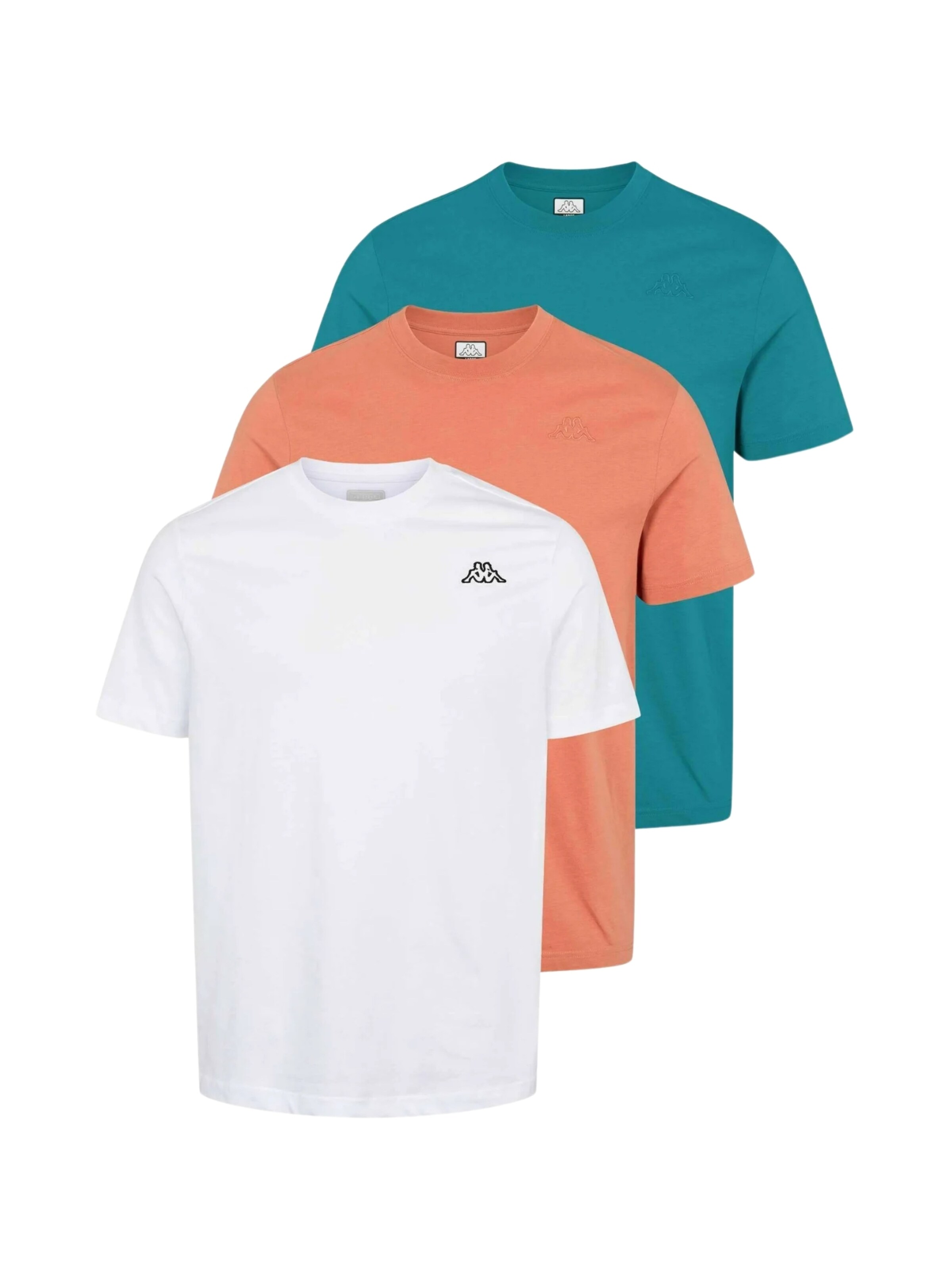 Coupe regular Chemise ' KMLogo ' KAPPA en vert : devant