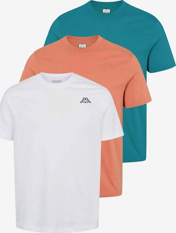 Coupe regular Chemise ' KMLogo ' KAPPA en vert : devant