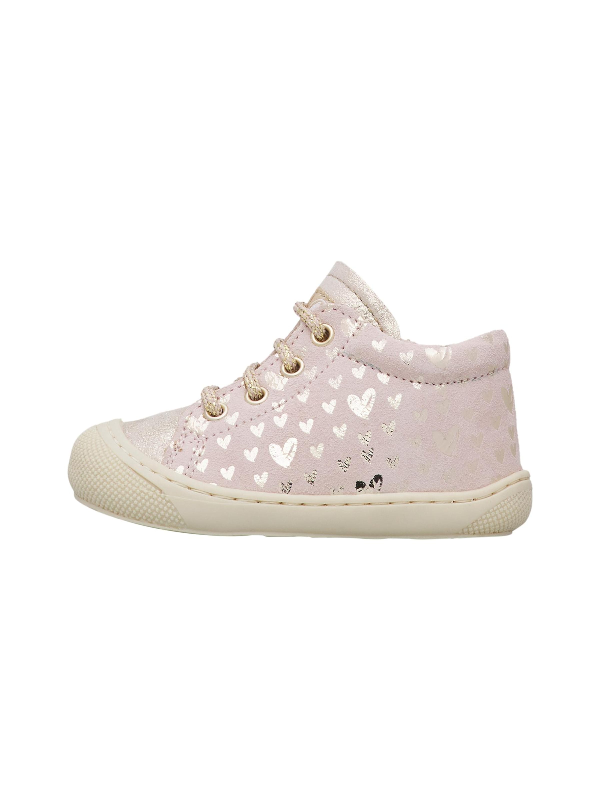 NATURINO Sneaker 'COCOON ZIP'‌‌‌‌ in Pink: Vorderseite