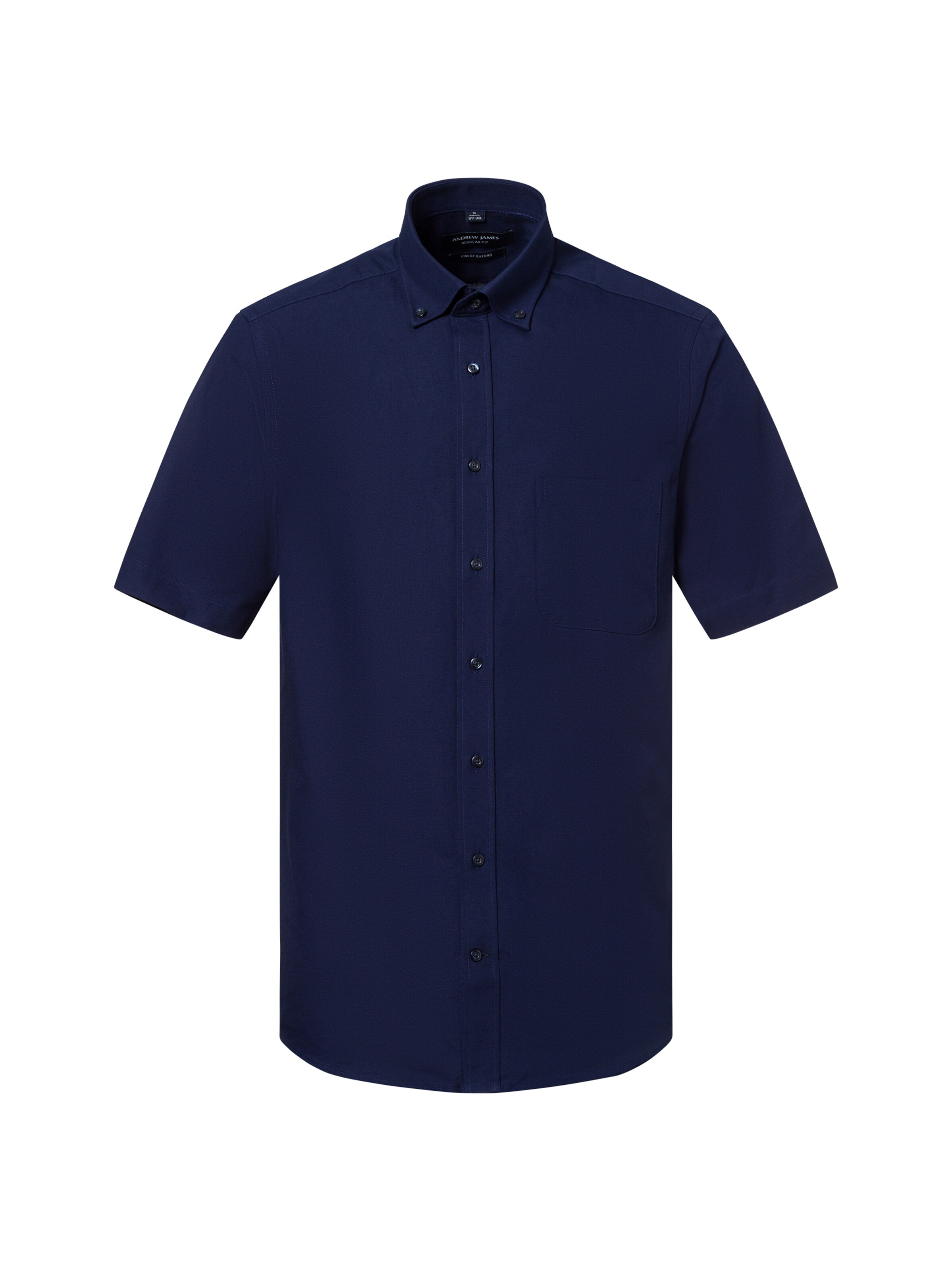 Andrew James Hemd in Blau: Vorderseite