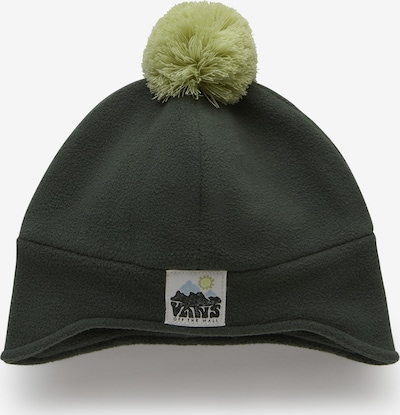 VANS Gorra 'Bretton Cold Weather' en verde oscuro / negro / blanco lana, Vista del producto