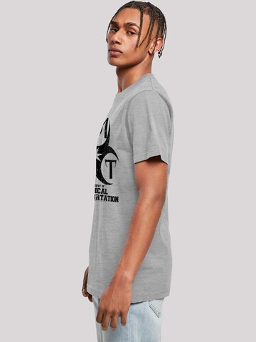 F4NT4STIC T-Shirt 'Harry Potter Department Of Magical Transportation' in Grau