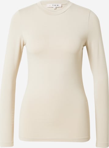 A-VIEW Shirt 'Stabil' in Beige: predná strana