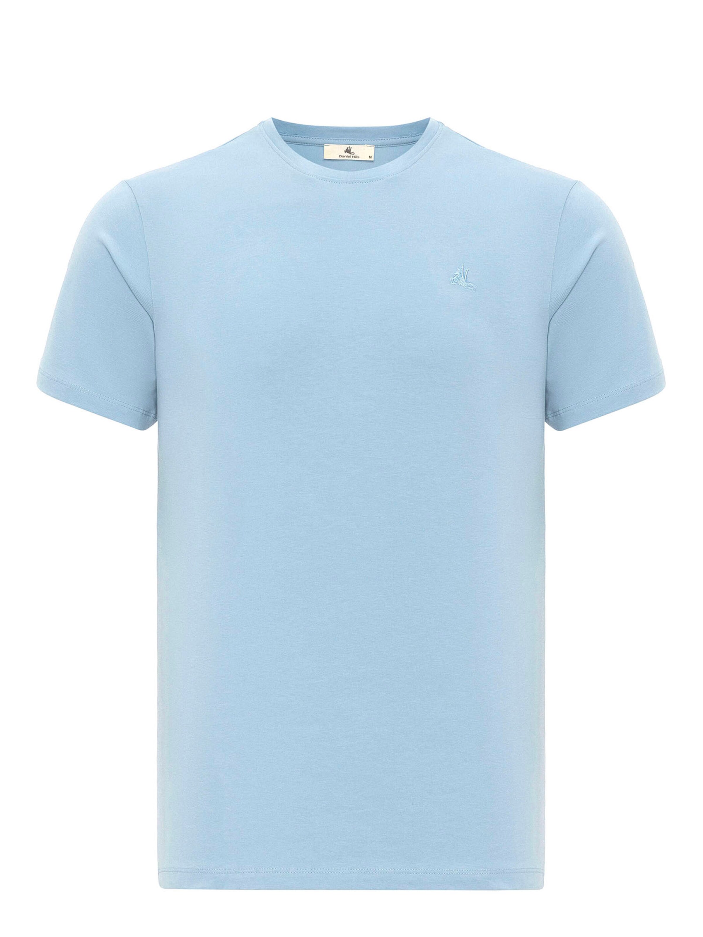 zils Daniel Hills T-Krekls: no priekšpuses